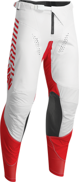 THOR Hallman Differ Slice Pants - White/Red - 36 2901-10308