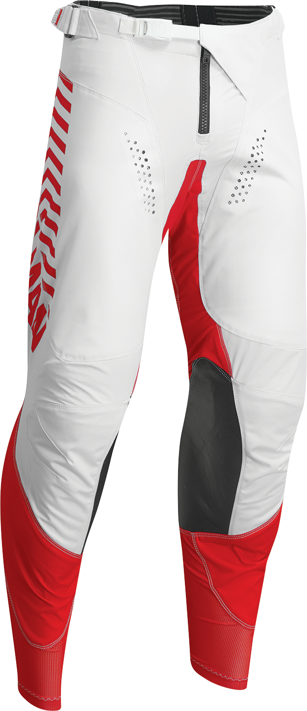 THOR Hallman Differ Slice Pants - White/Red - 30 2901-10305