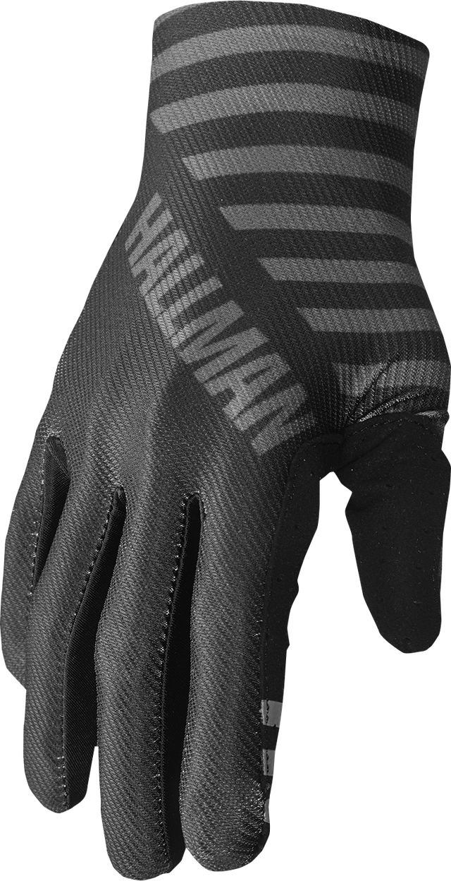 Thor Mainstay Gloves - Slice - Charcoal/Black - XL 3330-7301 - Cycle City Outdoors