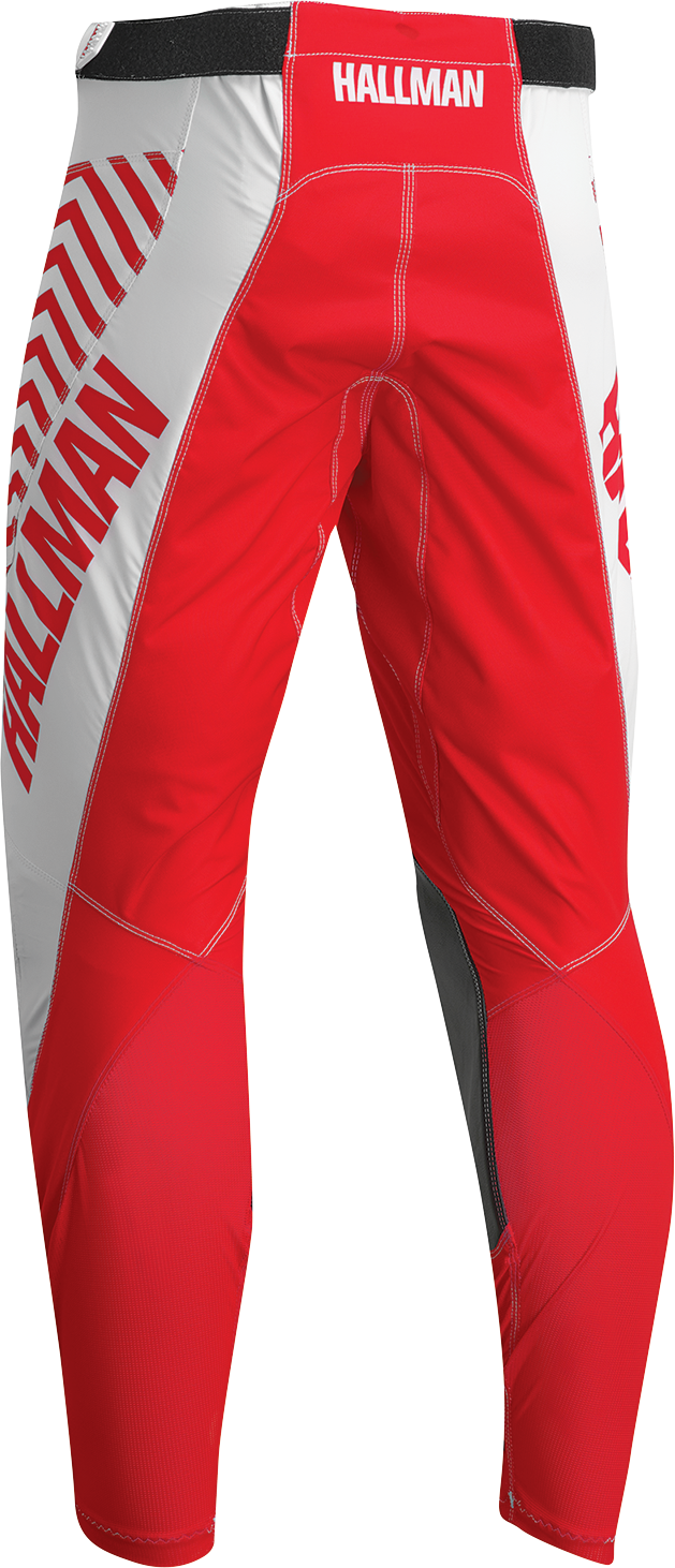 THOR Hallman Differ Slice Pants - White/Red - 36 2901-10308