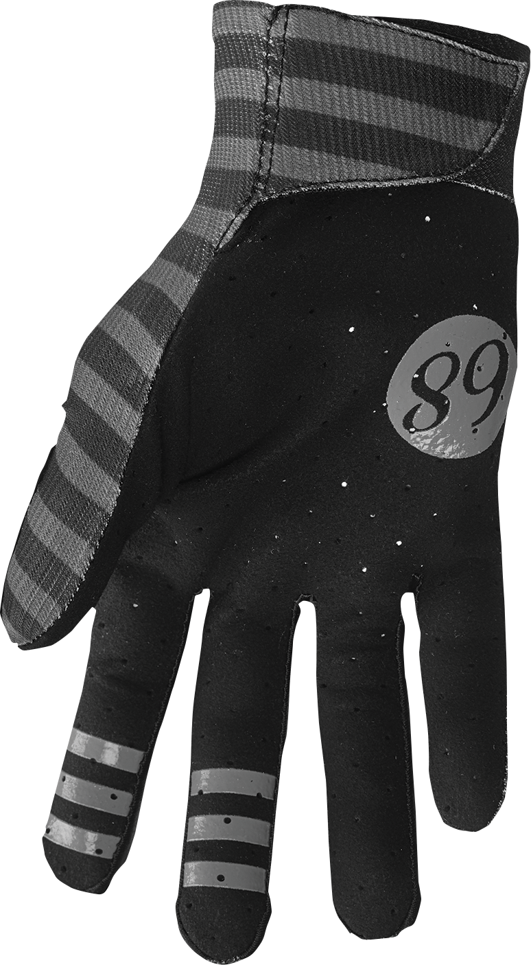 Thor Mainstay Gloves - Slice - Charcoal/Black - XL 3330-7301 - Cycle City Outdoors