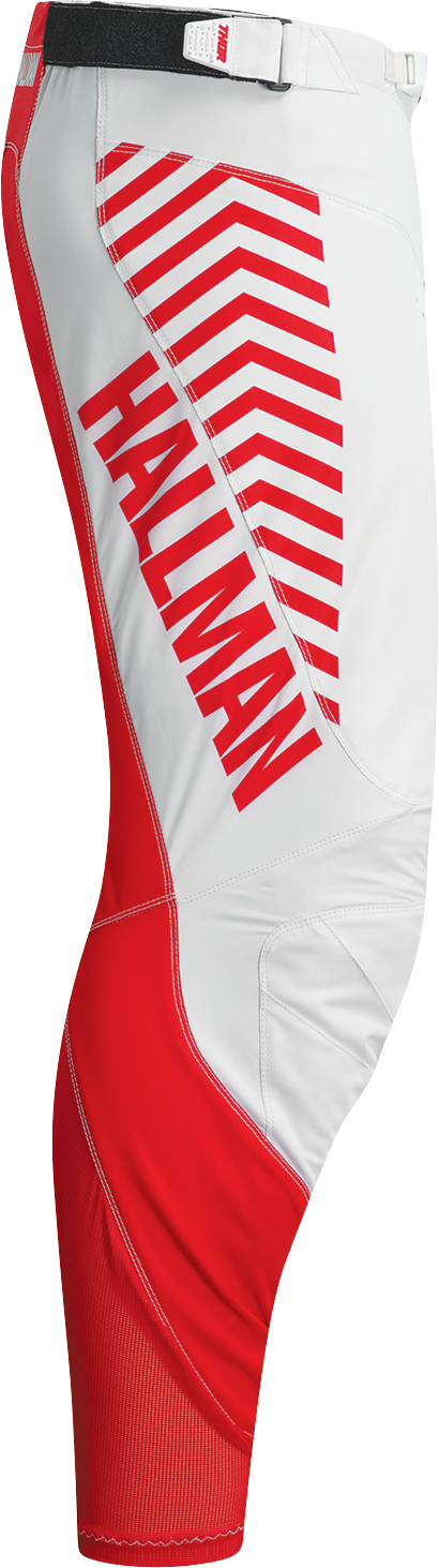 THOR Hallman Differ Slice Pants - White/Red - 36 2901-10308