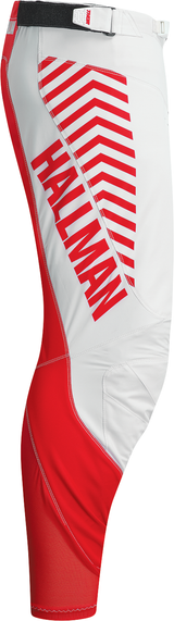 THOR Hallman Differ Slice Pants - White/Red - 36 2901-10308