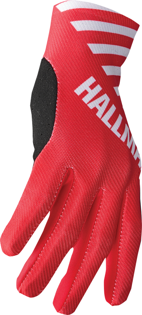 Thor Mainstay Gloves - Slice - White/Red - Large 3330-7294 - Cycle City Outdoors