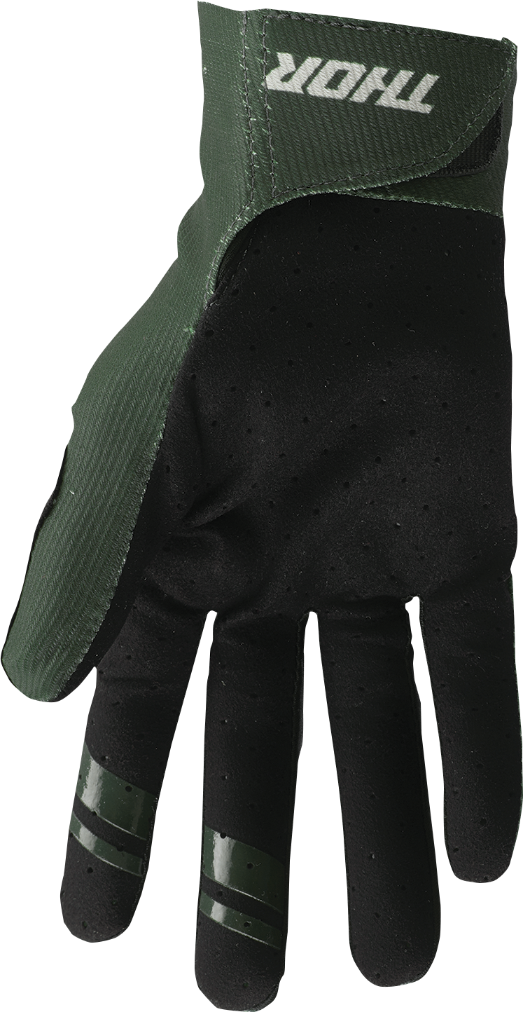 THOR Intense Assist Censis Gloves - Forest Green - XL 3360-0233