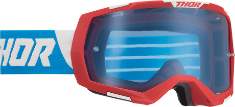 Thor Regiment Goggles - Red/White/Blue - Blue 2601-2967 - Cycle City Outdoors