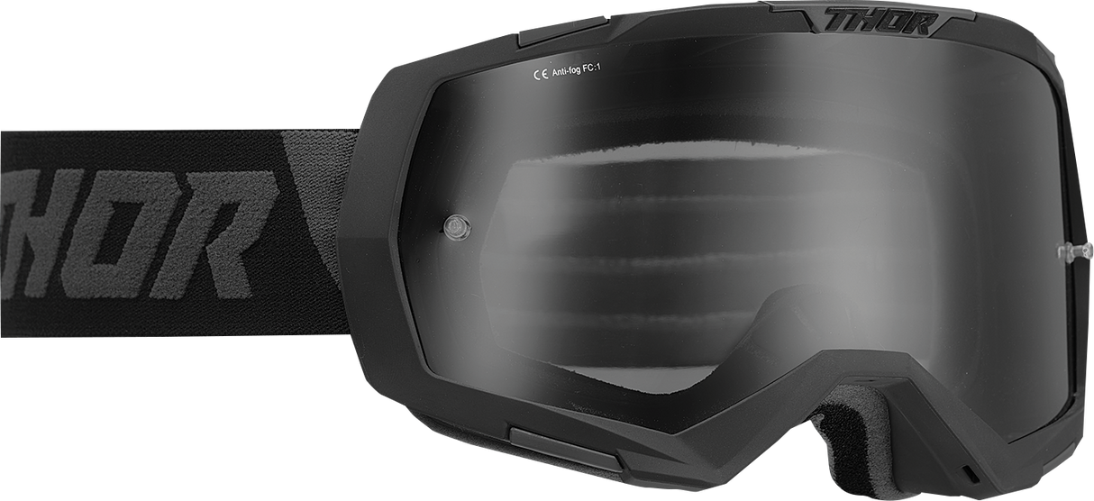 Thor Regiment Goggles - Black/Gray - Smoke 2601-2797 - Cycle City Outdoors