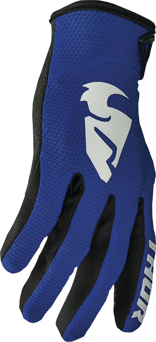 Thor Youth Sector Gloves - Navy/White - 2XS 3332-1738 - Cycle City Outdoors