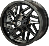 MOOSE UTILITY Wheel - 361X - Front - Black - 12x7 - 4/156 - 4+3 361MO127156MB4