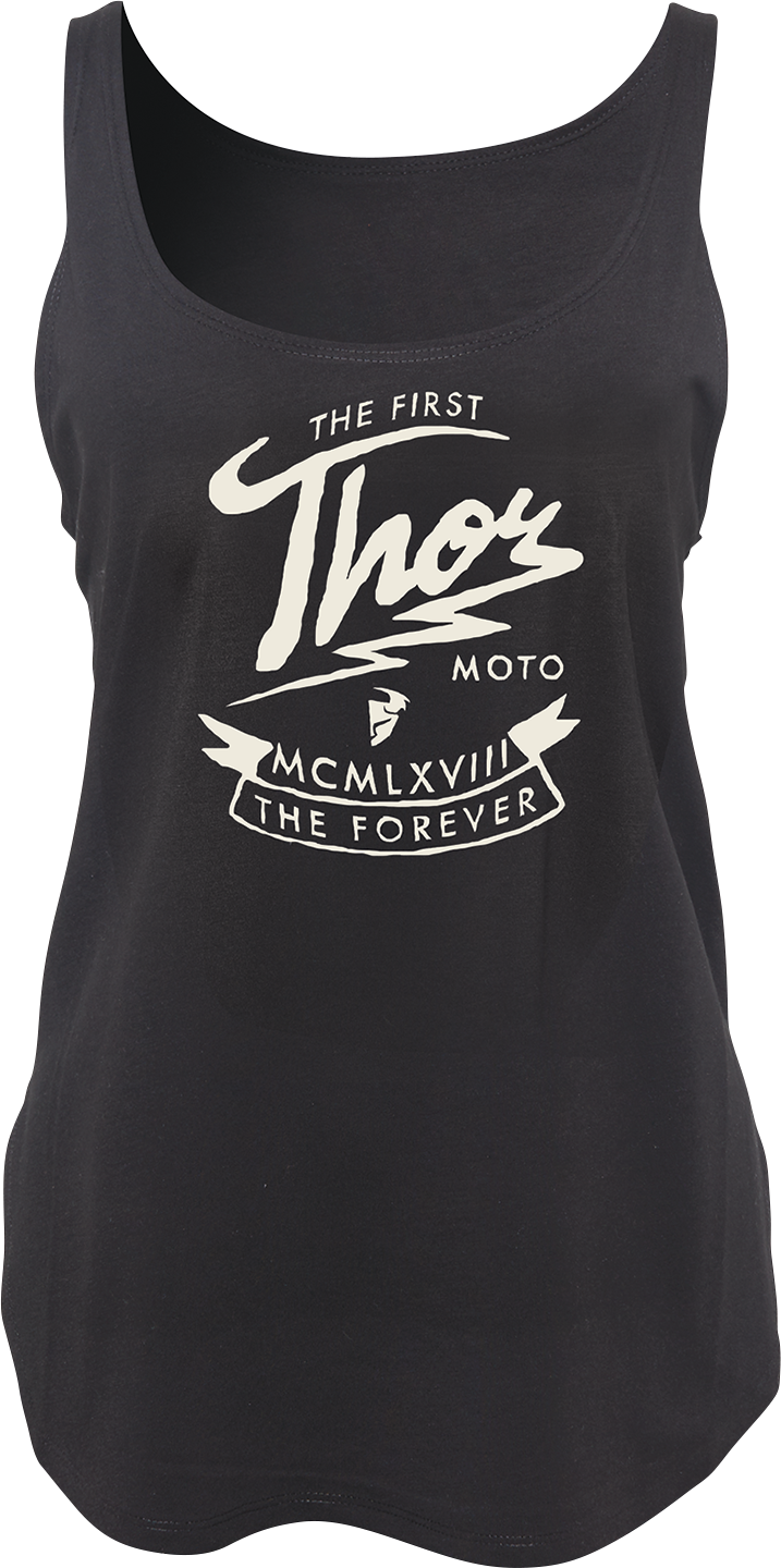 THOR Women's Thunder Tank Top - Black - Small 3031-4122