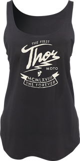 THOR Women's Thunder Tank Top - Black - Small 3031-4122