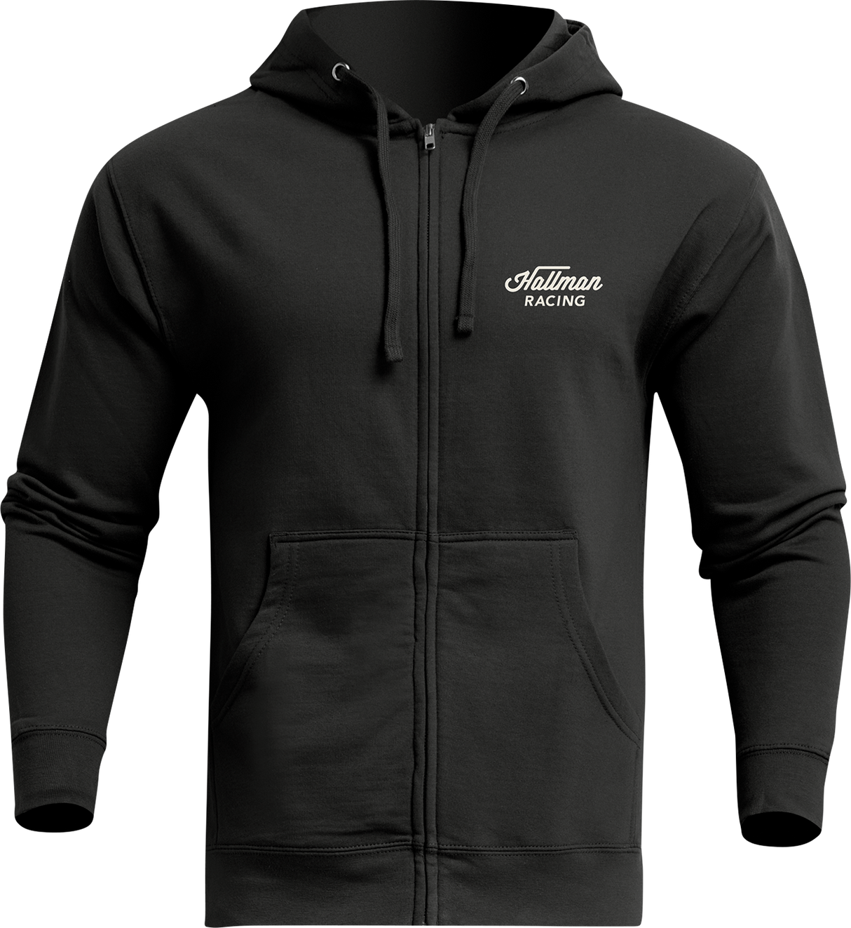 Thor Hallman Heritage Zip-Up Sweatshirt - Black - Large 3050-6334 - Cycle City Outdoors