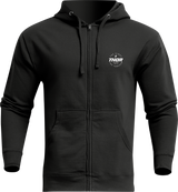 Thor Stadium Zip-Up Hooded Sweatshirt - Black - Large 3050-6318 - Cycle City Outdoors
