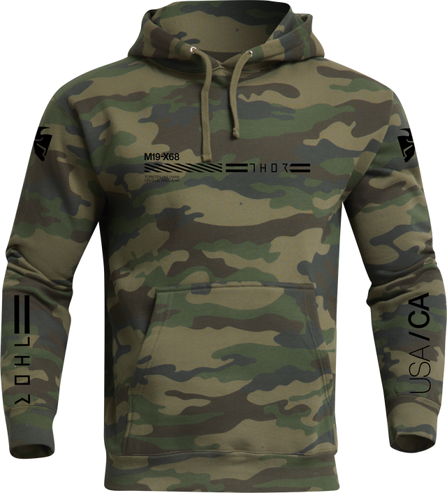 Thor Division Fleece Pullover Sweatshirt - Forest Camo - Medium 3050-6307 - Cycle City Outdoors