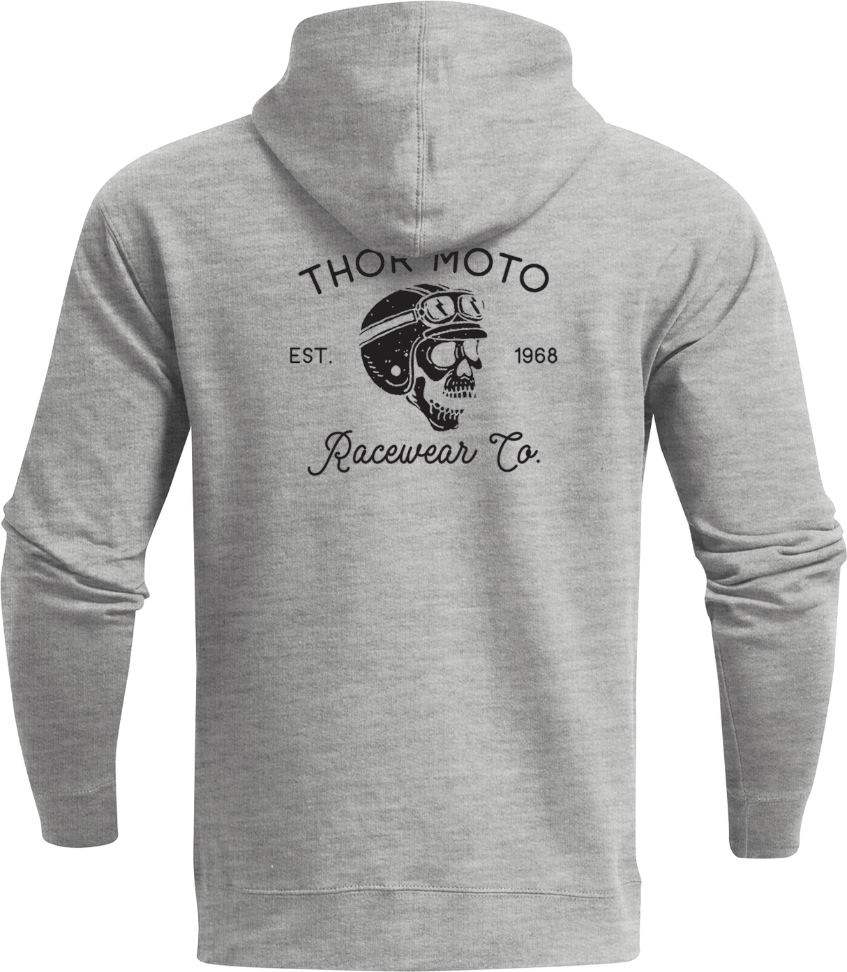 Thor Mindless Zip Fleece Sweatshirt - Heather Gray - Small 3050-6311 - Cycle City Outdoors