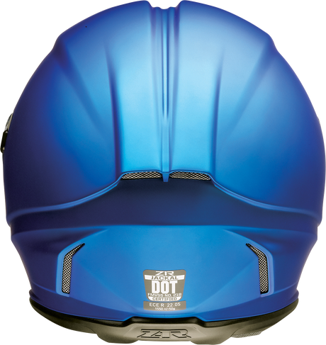 Z1R Jackal Helmet - Satin - Blue - Medium 0101-14830