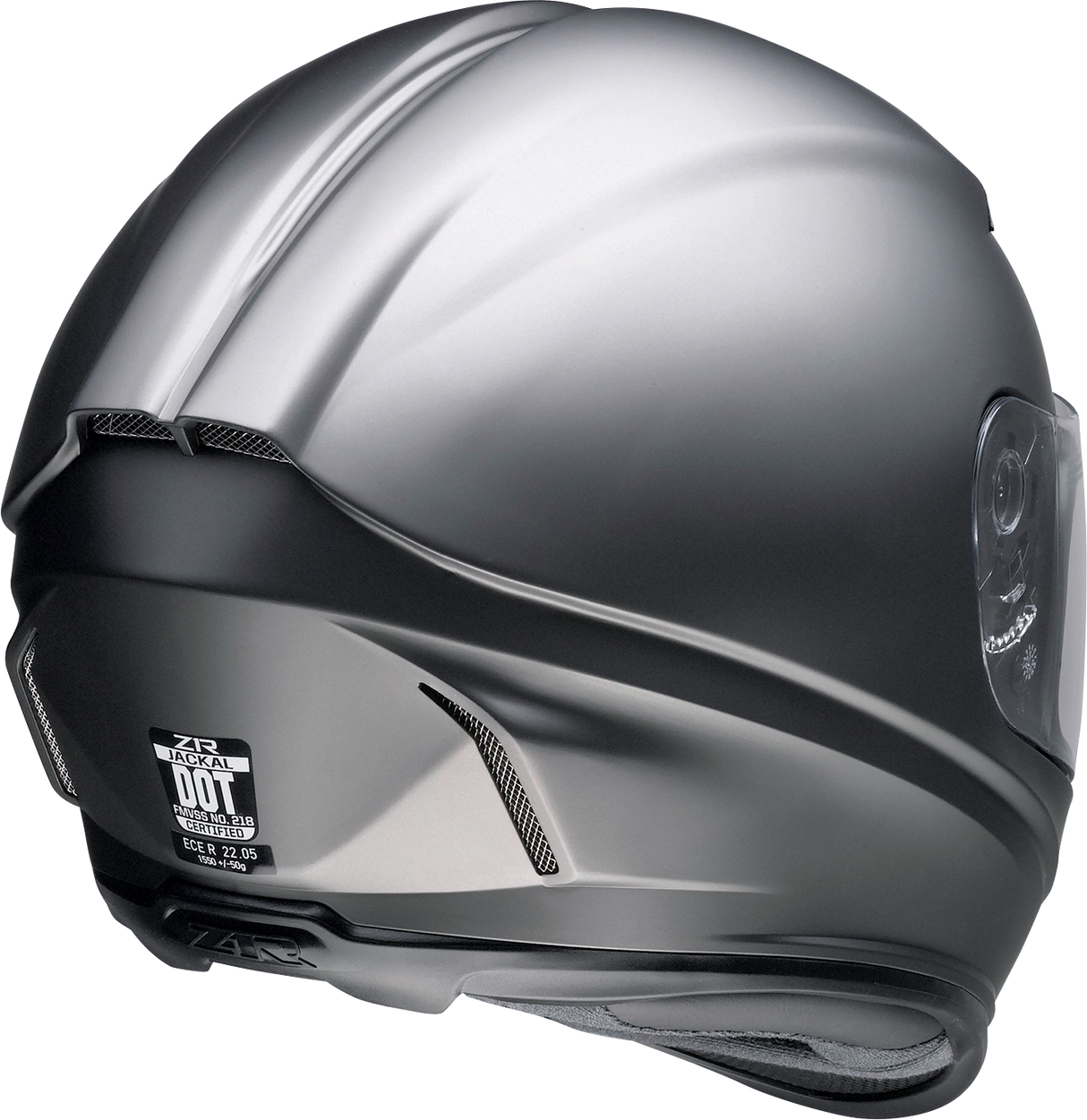 Z1R Jackal Helmet - Satin - Titanium - 2XL 0101-14840