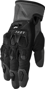 Thor Terrain Gloves - Black/Charcoal - Small 3330-7280 - Cycle City Outdoors