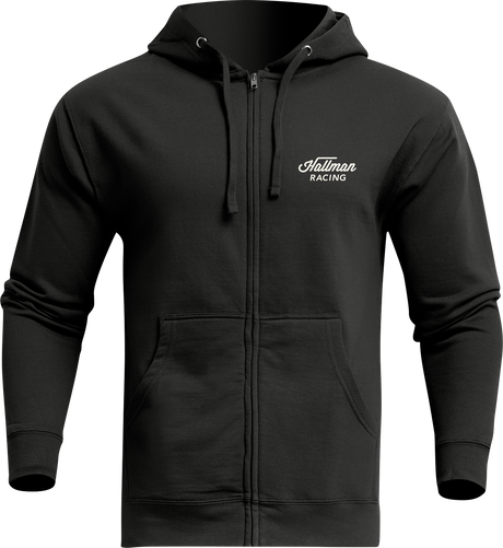 Thor Hallman Heritage Zip-Up Sweatshirt - Black - Small 3050-6332 - Cycle City Outdoors