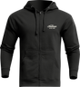 Thor Hallman Heritage Zip-Up Sweatshirt - Black - Small 3050-6332 - Cycle City Outdoors