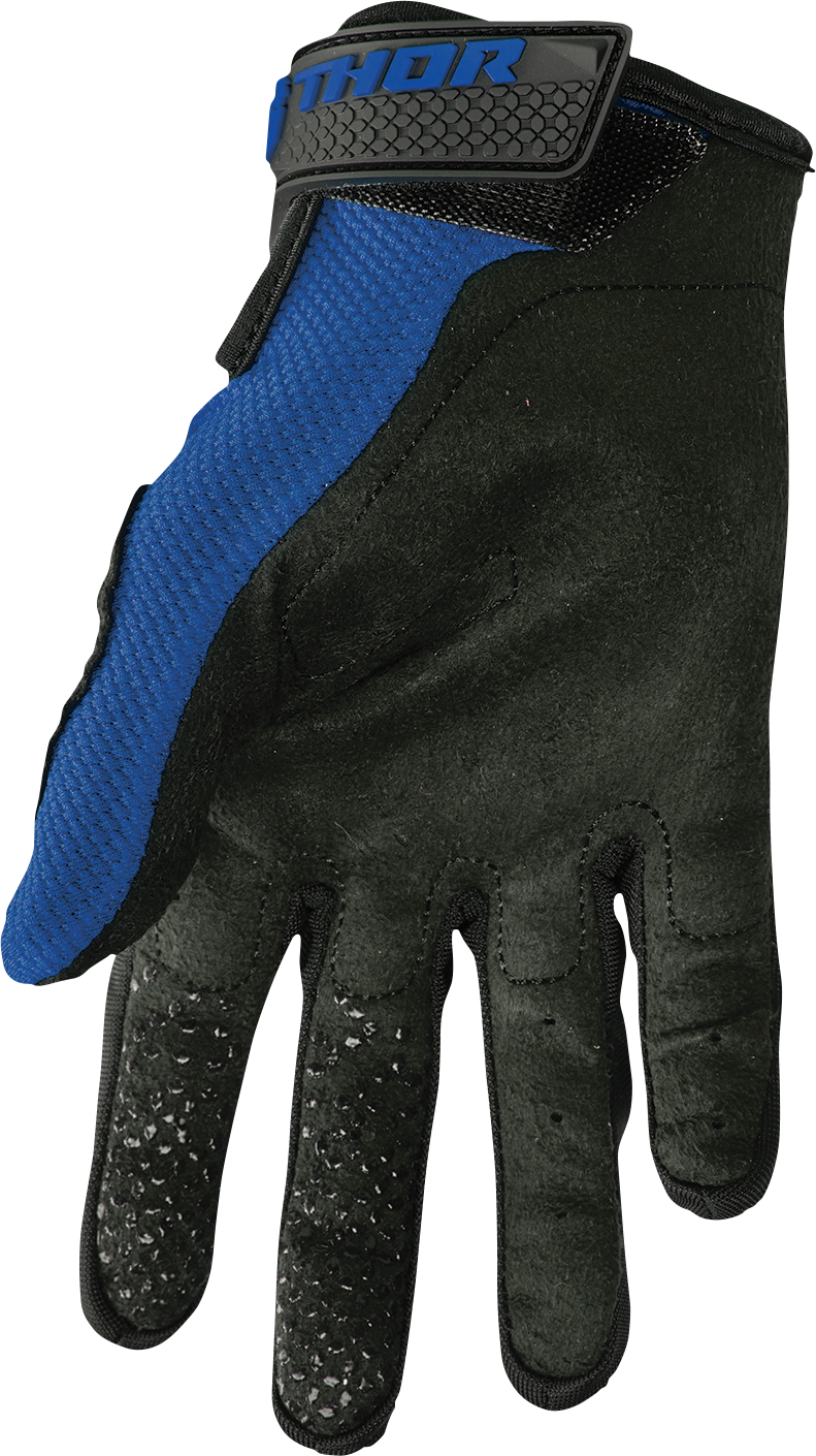 Thor Sector Gloves - Navy/White - Medium 3330-7263 - Cycle City Outdoors