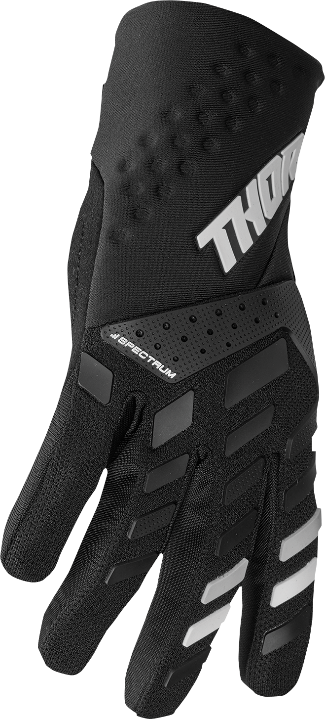 Thor Women's Spectrum Gloves - Black/White - Large 3331-0232 - Cycle City Outdoors