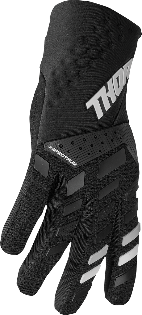 Thor Women's Spectrum Gloves - Black/White - Large 3331-0232 - Cycle City Outdoors
