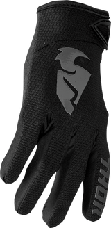 THOR Sector Gloves - Black/Gray - Small 3330-7250