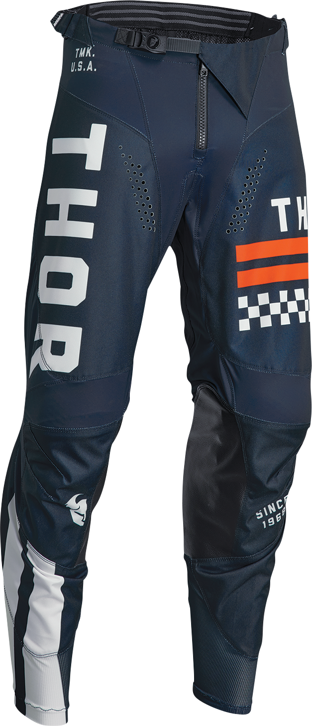 Thor Pulse Combat Pants - Midnight/White - 32 2901-10255 - Cycle City Outdoors