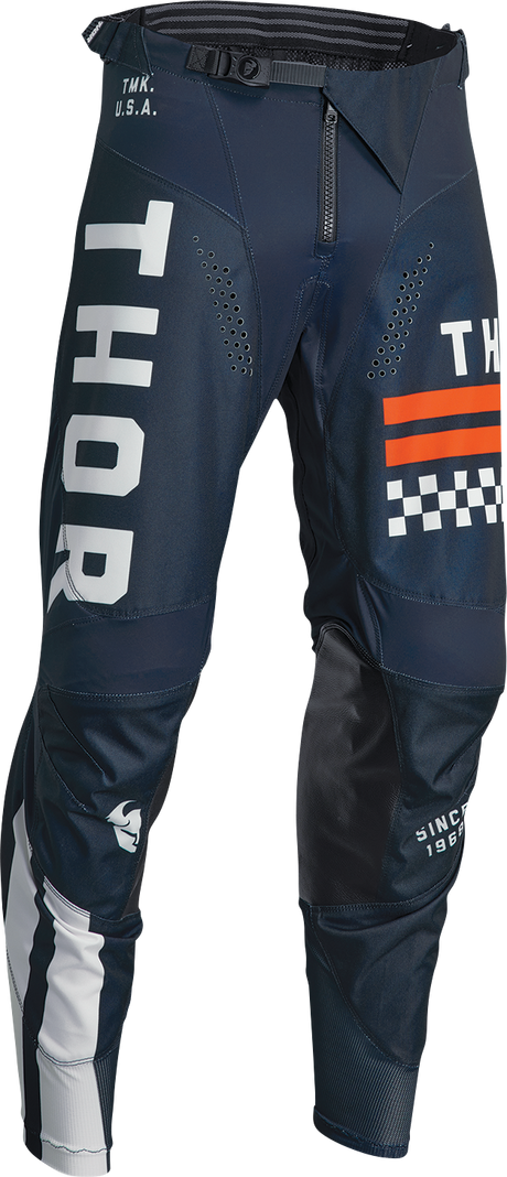 Thor Pulse Combat Pants - Midnight/White - 32 2901-10255 - Cycle City Outdoors