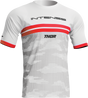 THOR Intense Assist Decoy Jersey - Short-Sleeve - White/Camo - Medium 5020-0200 - Cycle City Outdoors