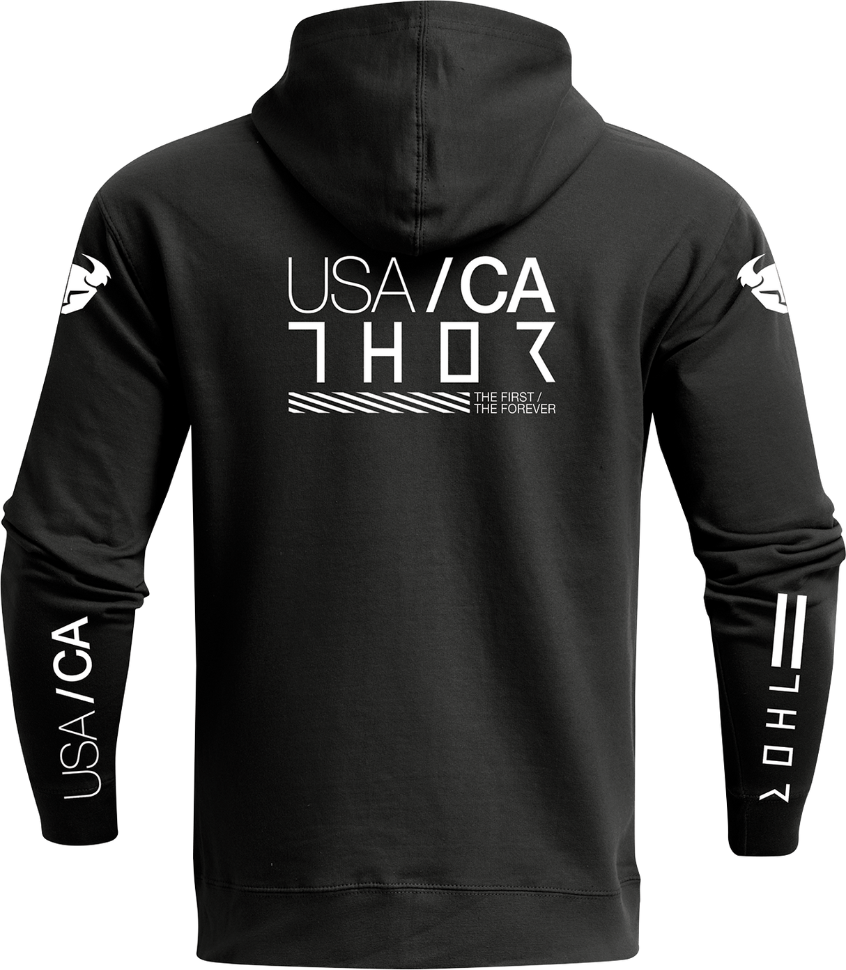 Thor Division Fleece Pullover Sweatshirt - Black - Small 3050-6301 - Cycle City Outdoors