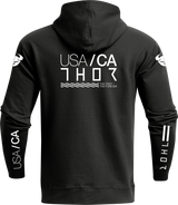Thor Division Fleece Pullover Sweatshirt - Black - Small 3050-6301 - Cycle City Outdoors
