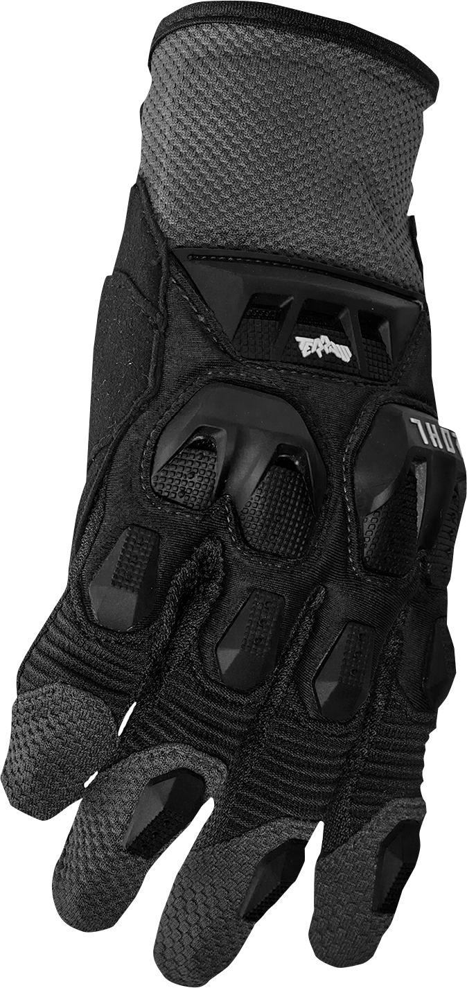 Thor Terrain Gloves - Black/Charcoal - Small 3330-7280 - Cycle City Outdoors