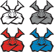 MOOSE RACING Decal - Angroid - 4 Pack 4320-2528 - Cycle City Outdoors