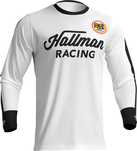 Thor Differ Roosted Jersey - White/Black - XL 2910-7118 - Cycle City Outdoors