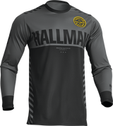 THOR Differ Slice Jersey - Charcoal/Black - Medium 2910-7128