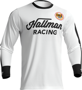 Thor Differ Roosted Jersey - White/Black - 2XL 2910-7119 - Cycle City Outdoors