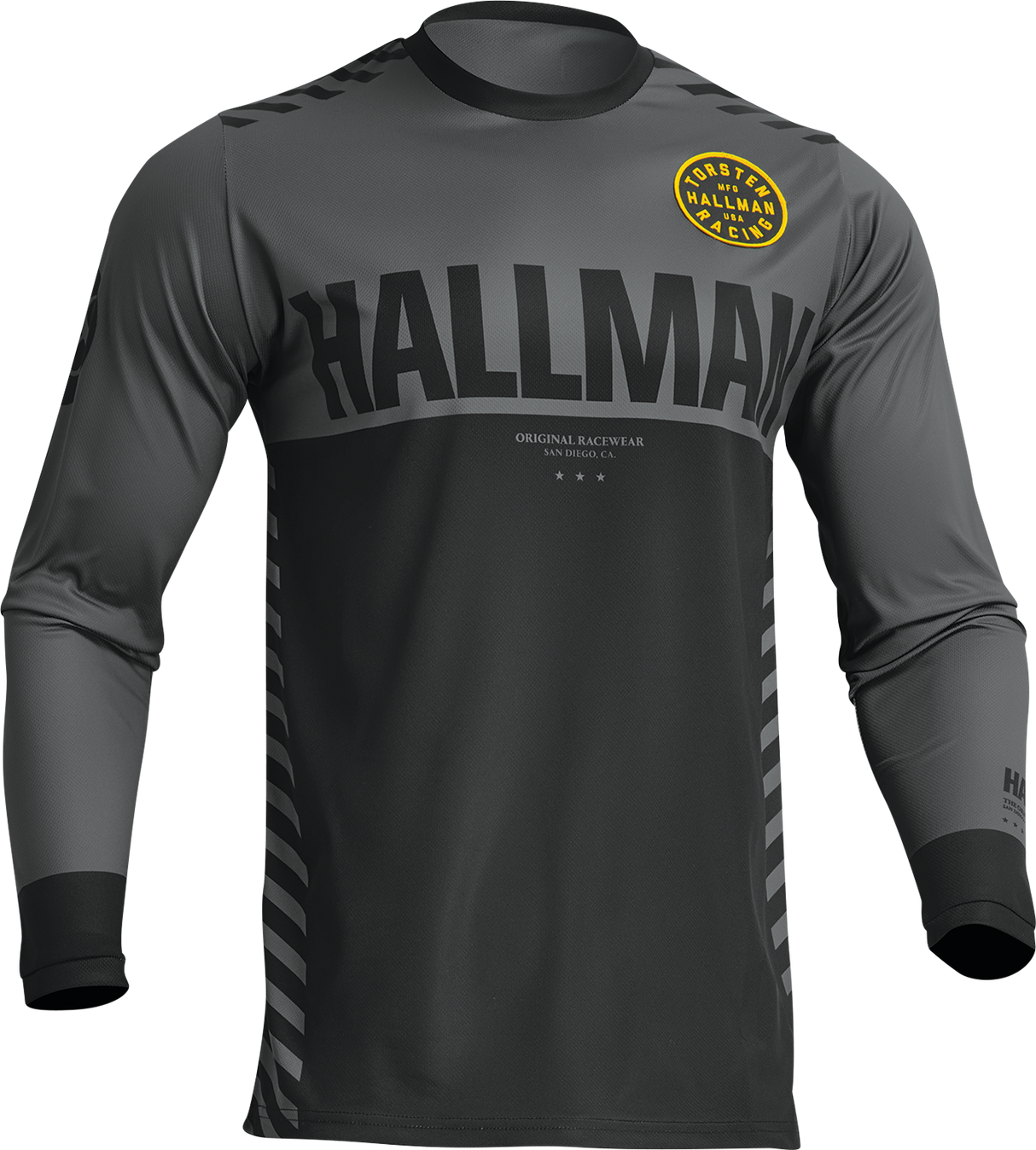 THOR Differ Slice Jersey - Charcoal/Black - 2XL 2910-7131