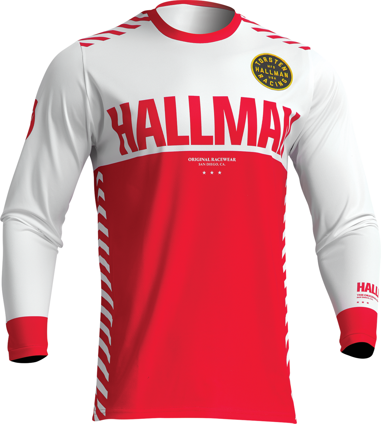 THOR Differ Slice Jersey - White/Red - 2XL 2910-7137