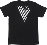 MOOSE RACING Youth Salute T-Shirt - Black - Small 3032-3690