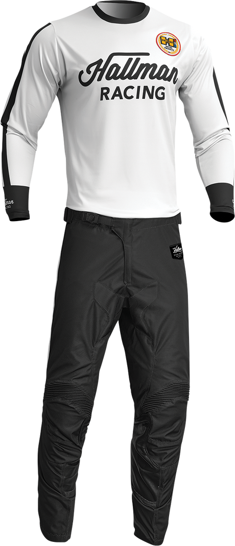 Thor Differ Roosted Jersey - White/Black - XL 2910-7118 - Cycle City Outdoors