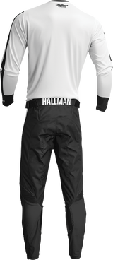 THOR Differ Roosted Jersey - White/Black - Small 2910-7115