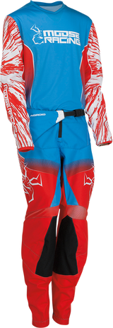 MOOSE RACING Youth Agroid Pants - Red/White/Blue - 26 2903-2271 - Cycle City Outdoors