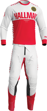 THOR Differ Slice Jersey - White/Red - Medium 2910-7134