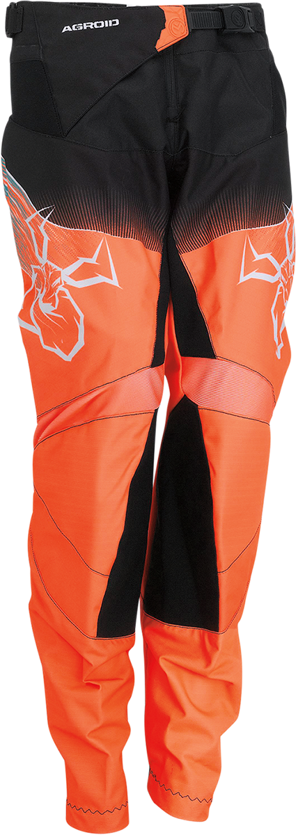 MOOSE RACING Youth Agroid Pants - Teal/Orange/Black - 26 2903-2259 - Cycle City Outdoors