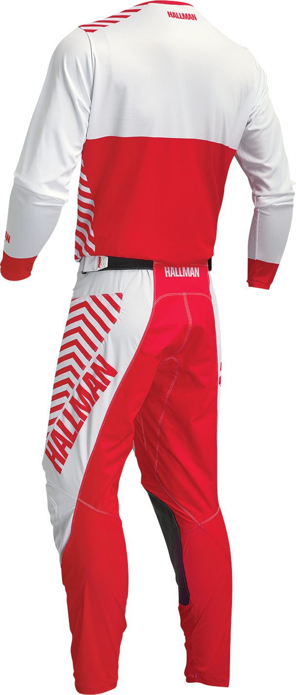 Thor Differ Slice Jersey - White/Red - XL 2910-7136 - Cycle City Outdoors