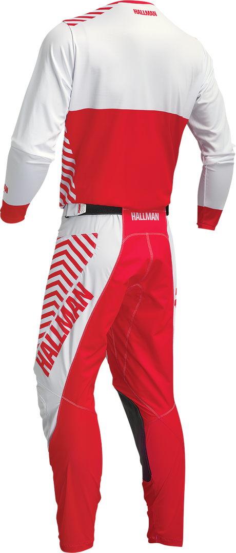 Thor Differ Slice Jersey - White/Red - XL 2910-7136 - Cycle City Outdoors