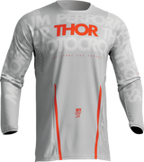 Thor Pulse Mono Jersey - Gray/Orange - Medium 2910-7110 - Cycle City Outdoors