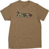 MOOSE RACING Youth Camo T-Shirt - Tan - Large 3032-3688